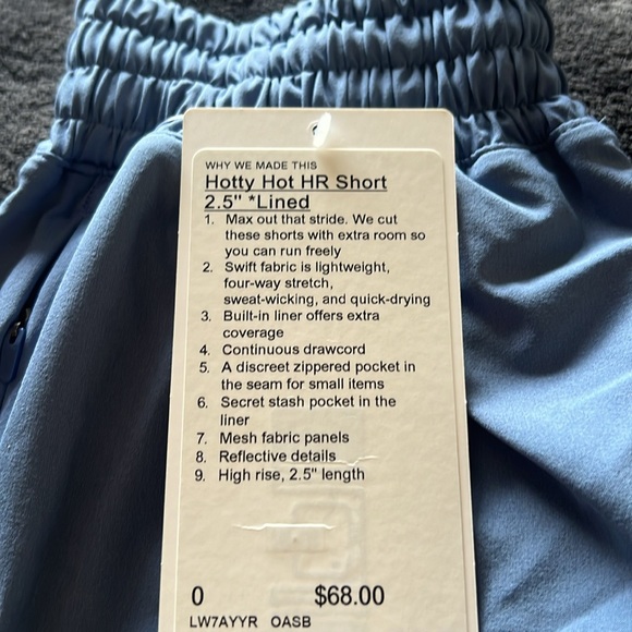 Hotty Hot HR Short 2.5” *Lined - Picture 3 of 3